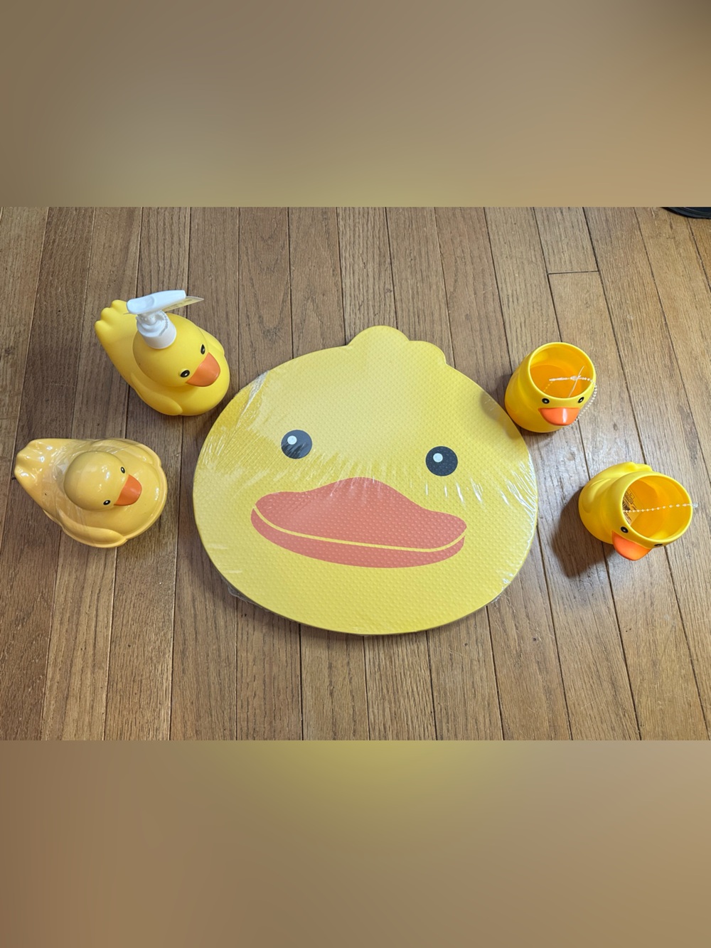 Target Yellow Rubber Duck Bath Accessory Set - Picture 11 of 14